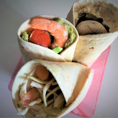 recette dietetique Des wraps pour tous les goûts ! 